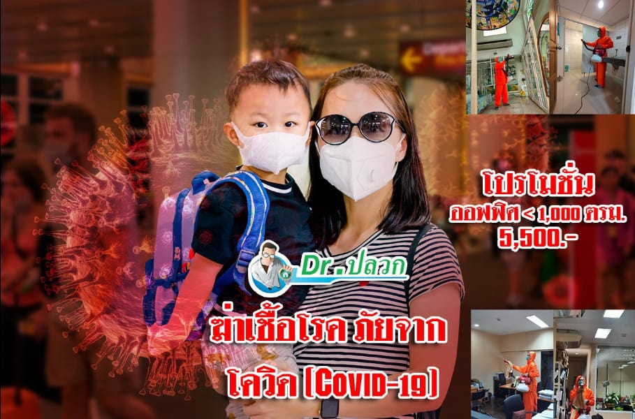 บริการฉีดพ่นฆ่าเชื้อไวรัสโควิด-19 (COVID-19 Sterilization Service) 2